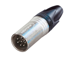NC6MX מחבר XLR זכר 6 פין לכבל Neutrik