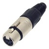 מחבר XLR נקבי 6 פין לכבל NC6FX