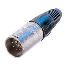 מחבר XLR זכר 7 פין לכבל NC7MX Neutrik