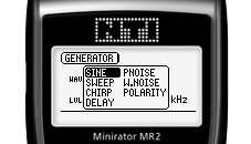 Minirator MR-PRO / MR2 מחולל אות (טון גנרטור) מיקצועי NTI