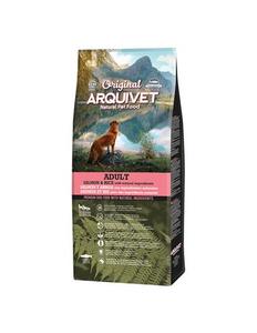 ארקיווט סלמון ואורז 12 ק"ג -   Arquivet  מזון יבש לכלבים בוגרים