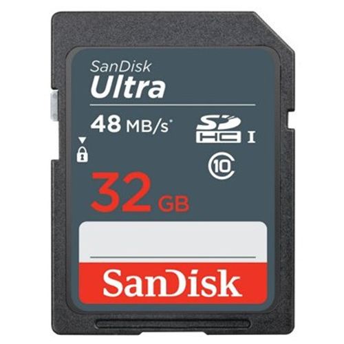 כרטיס זיכרון SanDisk Ultra SDSDUNB-032G 32GB SD סנדיסק