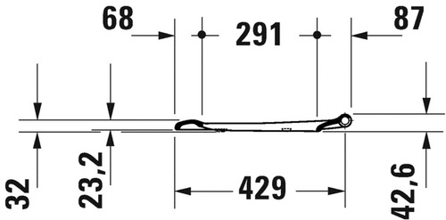 מושב אסלה קולומבה טריקה שקטה 006419 חדש 6429 