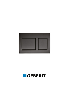 לחצן אלפא 15 מרובע 115.045.11.1G אפור בטון מט GEBERIT גבריט