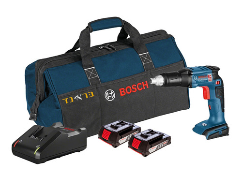 מברגת גבס נטענת 18V + שתי סוללות 2.0AH