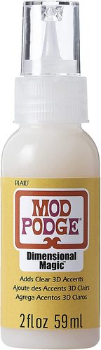 תלת מימד שקוף של Mod Podge