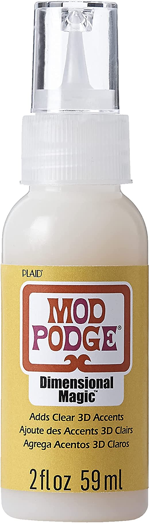 תלת מימד שקוף של Mod Podge