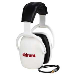 אוזניות מבודדות למתופפים לבן DDrum DDSCH WHT