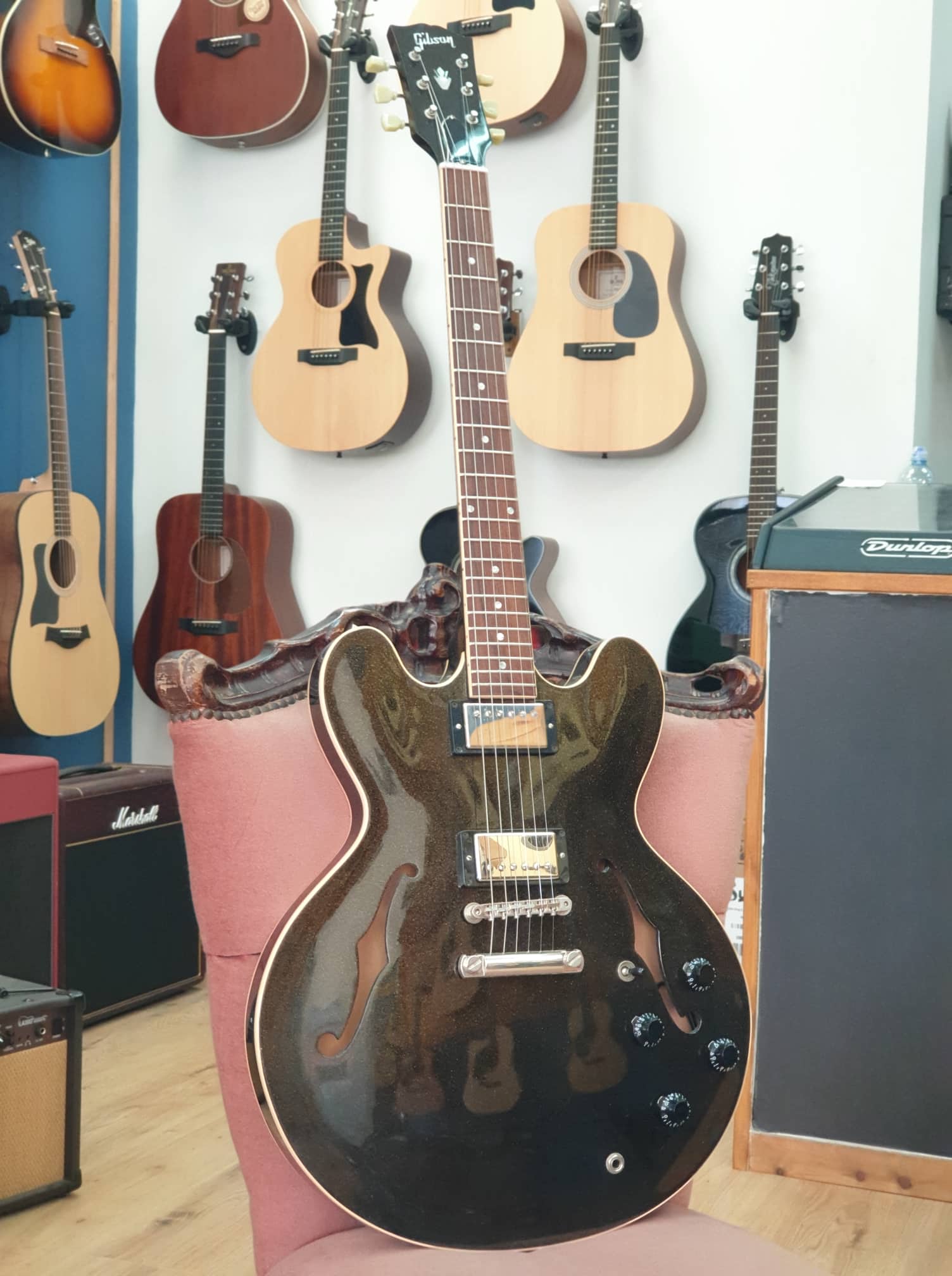Gibson Custom Shop ES-335 Black Sparkle 2009