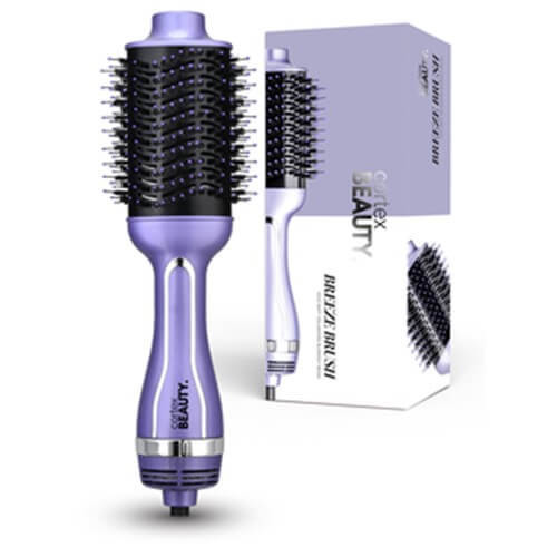 CORTEX מברשת פאן קלאסית BREEZE BRUSH סגולה