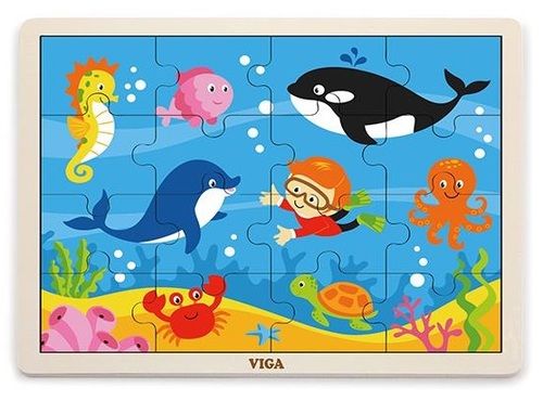 פאזל 16 חלקים אוקייינוס - VIGA