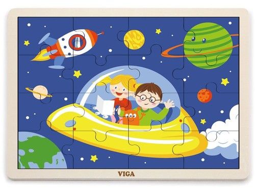 פאזל 16 חלקים חלל - VIGA