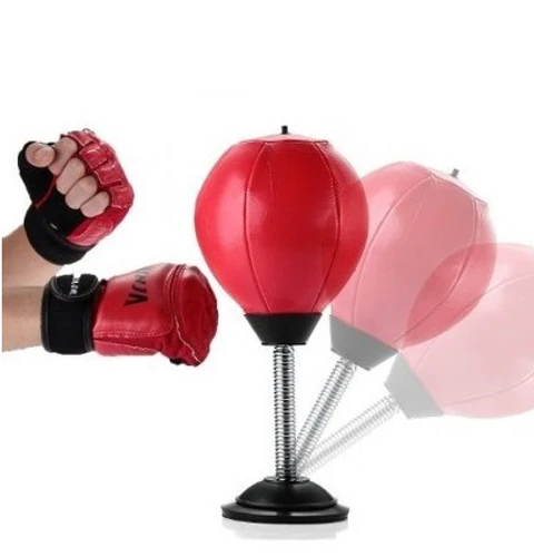 מעמד שק אגרוף Desktop Punching Bag