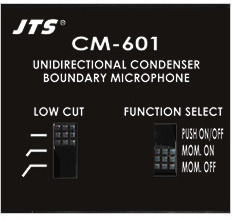 CM-601 מיקרופון שטח ריצפה\במה\שולחן JTS