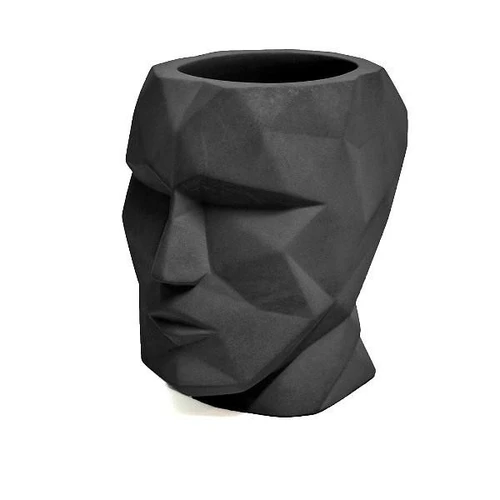 כוס עטים מעוצבת ביציקת בטון The Head