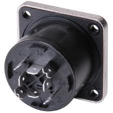 מחבר SPEAKON לפאנל 8 מגעים NL8MPR Neutrik