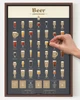פוסטר גירוד 42 הבירות הטובות ביותר Beer Poster