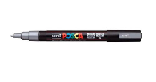 טוש אקרילי פוסקה PC-3M - כסף