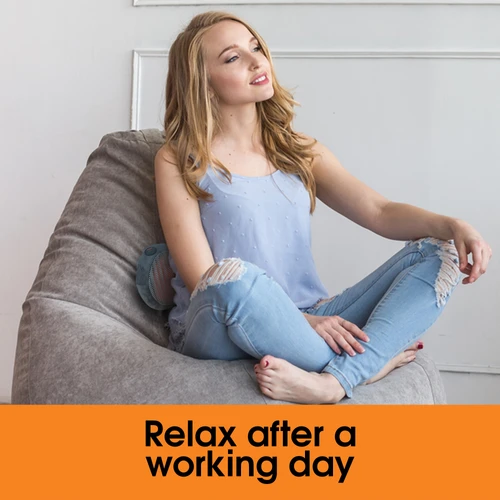 כרית עיסוי שיאצו נטענת Rechargeable | דגם medics care MC-9620A