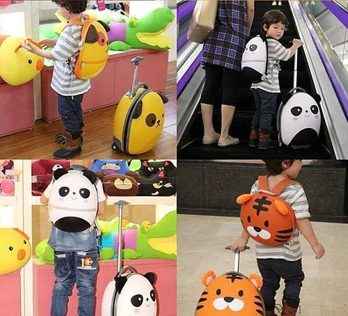 תיק גב לילדים לגן ולטיולים BB BAGS - טייגר לבן