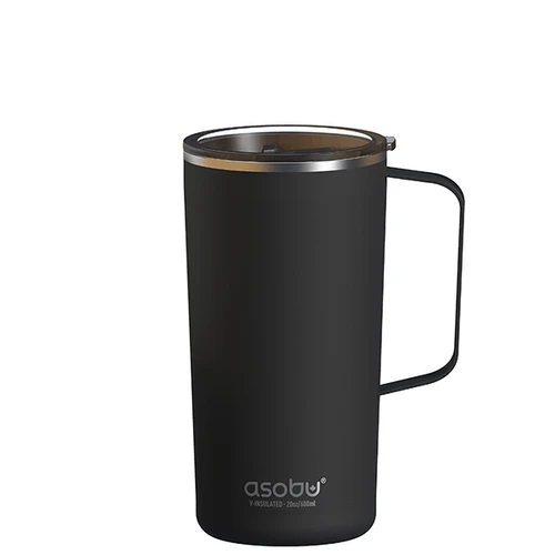 ספל תרמי נירוסטה ציפוי קרמי פנימי Tower Mug מבית ASOBU