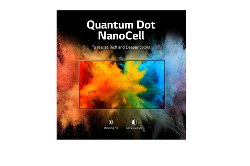 טלוויזיה LG 65QNED806QA 65'' 4K Quantum Dot Nanocell ThinQ AI Smart 