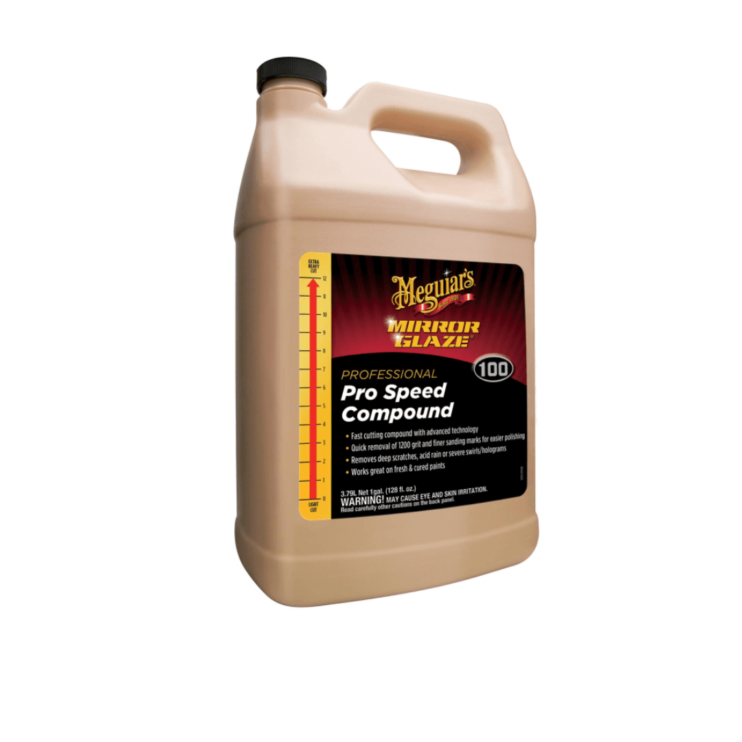 קומפאונד מזקק ומבריק מקצועי PRO SPEED MIRROR GLAZE מבית Meguiar