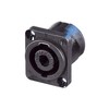 שקע ספיקון לפאנל NL4MPXX תוצרת NEUTRIK
