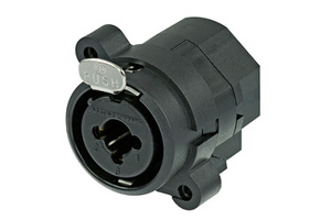 NCJ10FI-H מחבר "קומבו" עבור PL וגם XLR Neutrik