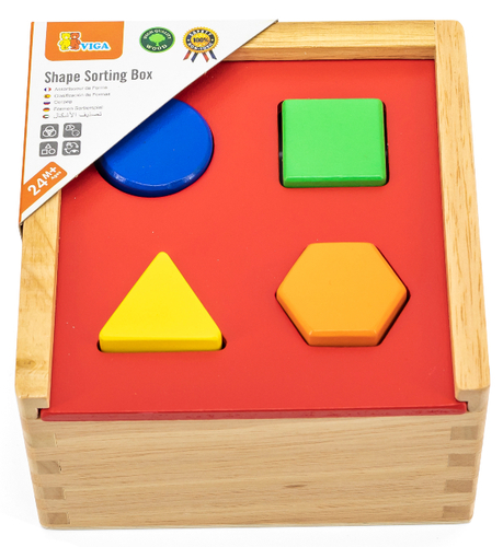 תיבת התאם צורה מעץ מלא