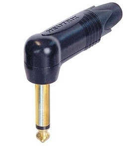 NP2RX-B-מחברPL מונו זויתי מושחר Neutrik