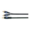 BI147/3M כבל  PL קטן סטיראו לשני RCA אורך 3 מ' Soundking