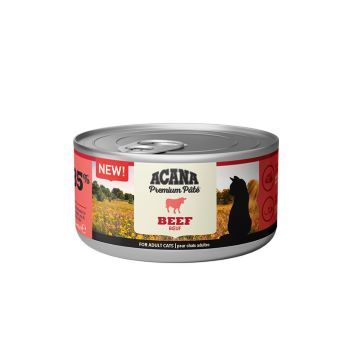 אקאנה מעדן פרימיום בקר פטה 85 גרם Acana