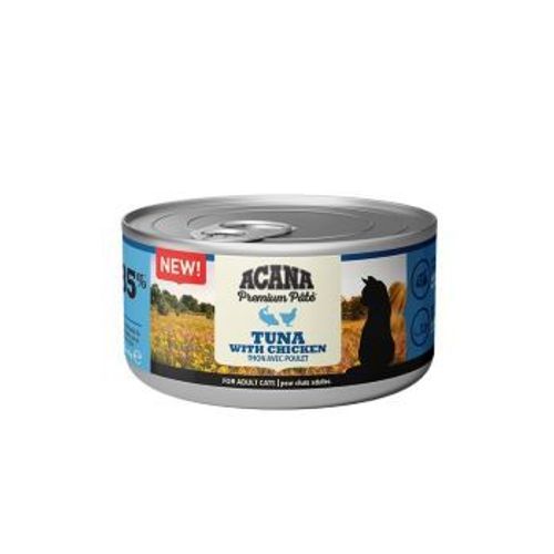אקאנה מעדן פרימיום טונה עם עוף פטה 85 גרם Acana
