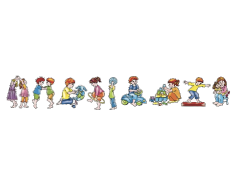 ערכת המחשה - ילדים בפעילות בגן