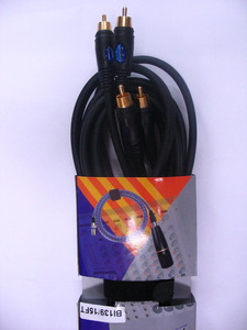 זוג RCA-RCA דגם BI139/20FT SOUNDKING