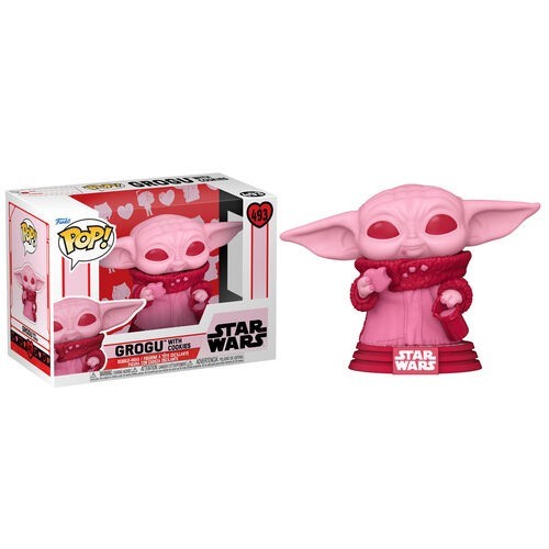 Funko Pop! Star Wars Grogu With Cookies (Valentine's Day Edition) Figure #493