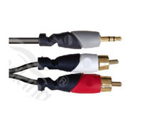 BI161/1M כבל איכותי מיני PL - AUX - לשני PL סאונדקינג SOUNDKING