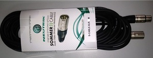 S-CABLE-XLR5M כבל XLR-XLR באורך 5מ' ניוטריק+סומר CUSTOM