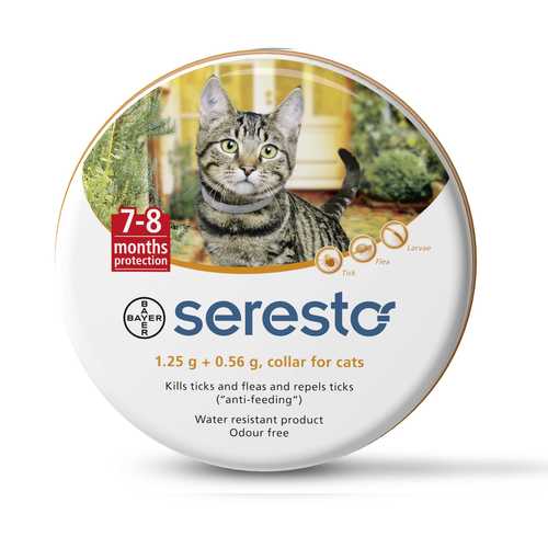 סרסטו לחתול קולר נגד פרעושים וקרציות Seresto Collar for Cats