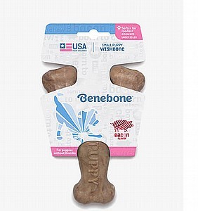 בנבון ווישבון גורים בייקון S צעצוע לעיסה Benebone Puppy Wishbone