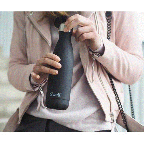 בקבוק תרמי Swell Onyx | שחור 500 מ