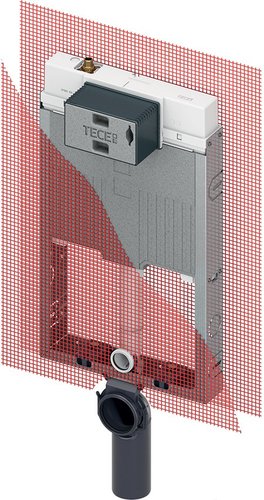 מיכל הדחה סמוי דק TECEbox octa 9370501 חמת