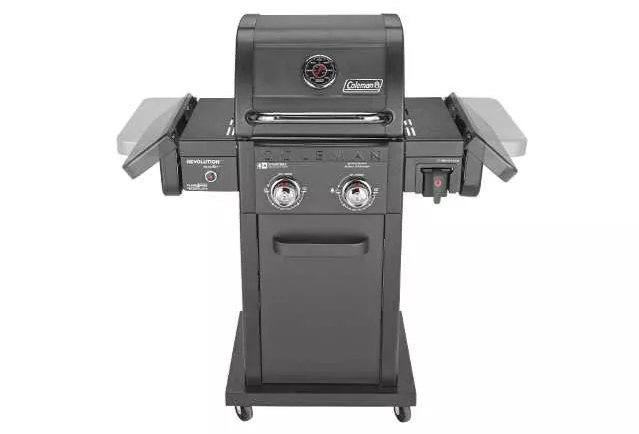 גריל רבולושן 2 מבערים שחור מגורגר Coleman