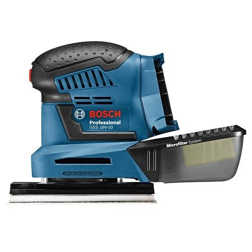 מלטשת רוטטת 18V + שתי סוללות 5.0AH