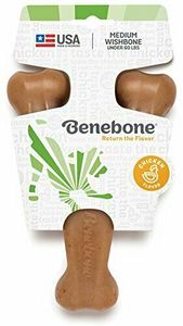 בנבון ווישבון עוף מדיום Benebone Wishbone Chicken Medium