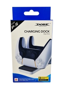 מטען זוגי לבקרי סוני Sony PS5 חברת Dobe