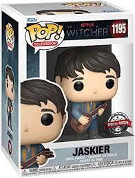 POP TV: Witcher- Jaskier (Green Outfit) (אקסקלוסיבי מדבקה כסופה) Funko