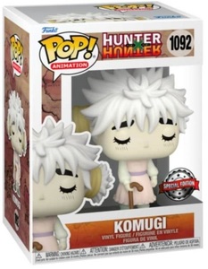 POP Animation: HunterXHunter- Komugi (אקסקלוסיבי מדבקה כסופה) Funko