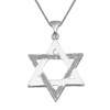 שרשרת ותליון מגן דוד מזהב 14K